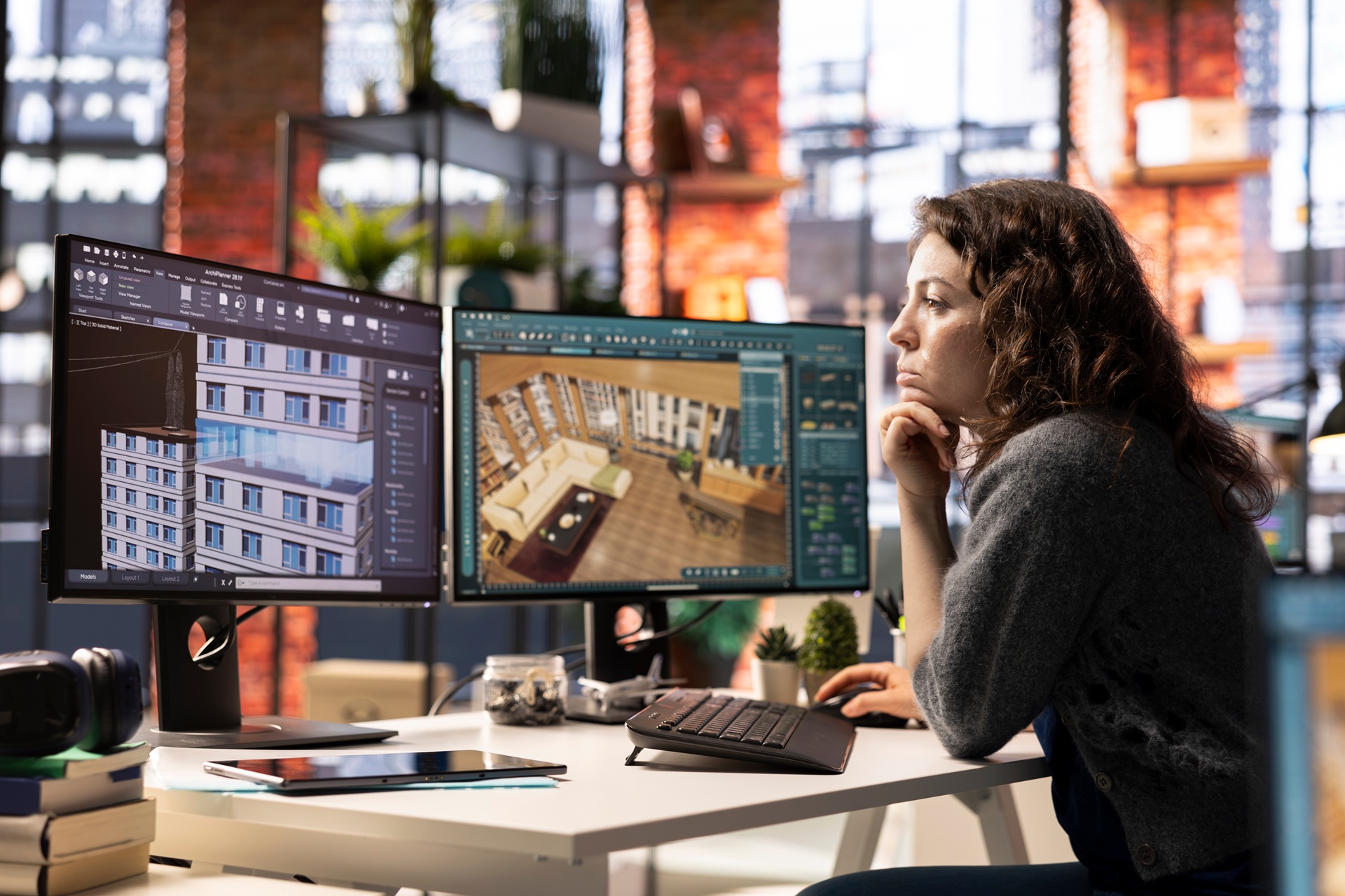 Visualisierung von Innenraeumen | 3D-Konstruktionssoftware