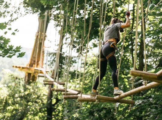Kletterpark als spannendes Outdoor-Erlebnis | Softair